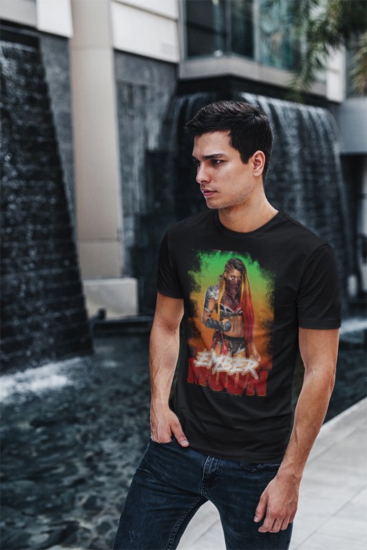 Ember Moon Womens Superstar Black T-shirt