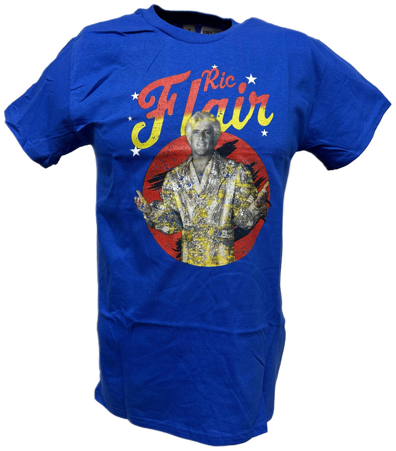 Load image into Gallery viewer, Ric Flair Classic Mens Blue T-shirt
