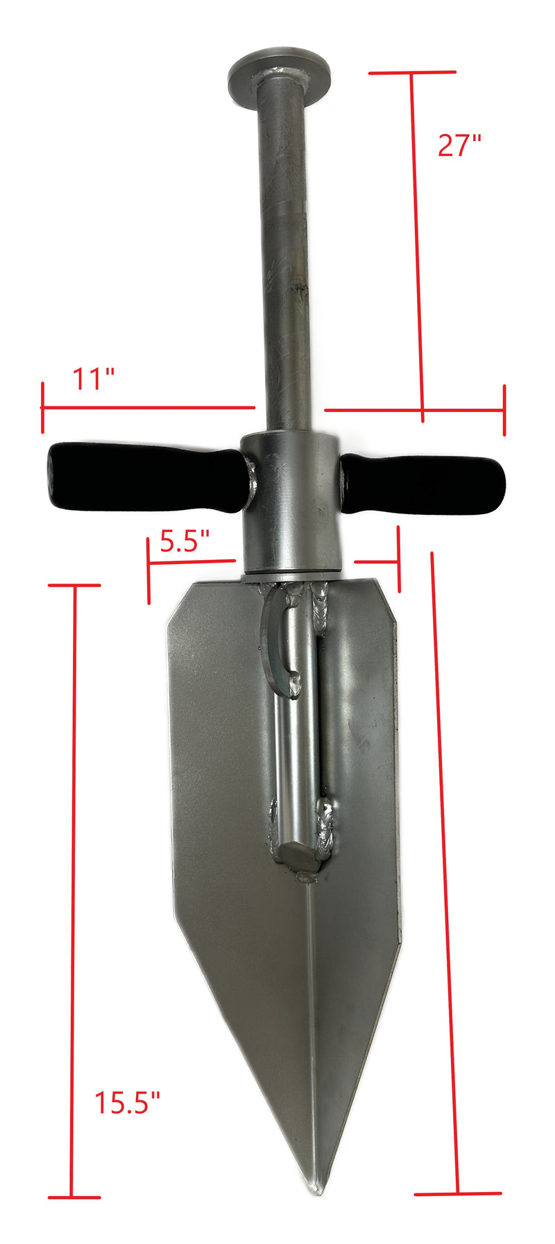 Load image into Gallery viewer, Earth Anchor Self-hammering Anchor for Land and Beach Anchoring
