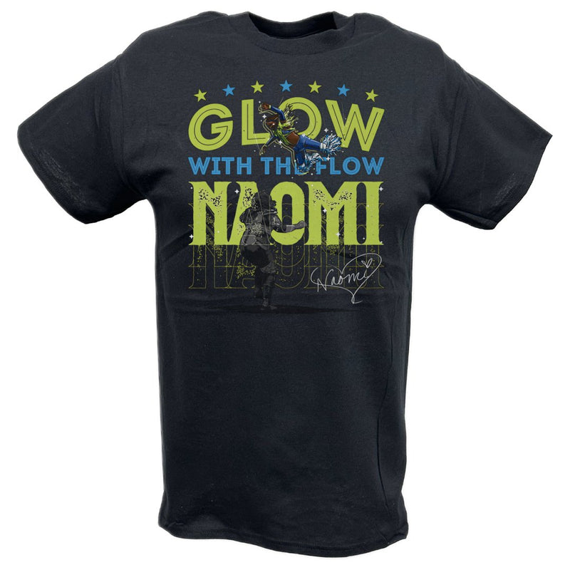 Load image into Gallery viewer, Naomi Glow With The Flow Top Rope T-shirt
