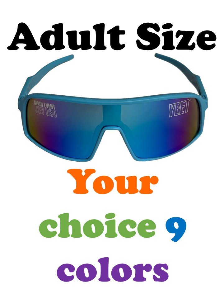 Load image into Gallery viewer, Main Event Jey Uso Yeet Adult Sport Shades Costume Glasses
