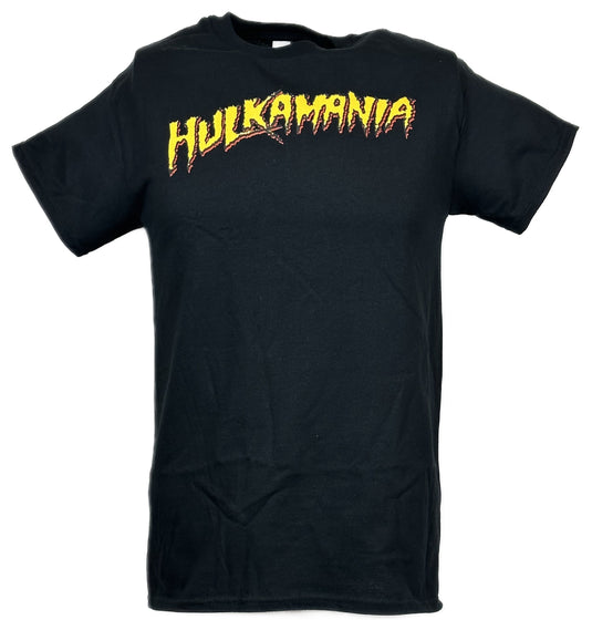 Hulk Hogan Running Wild Hulkamania Mens Black T-shirt