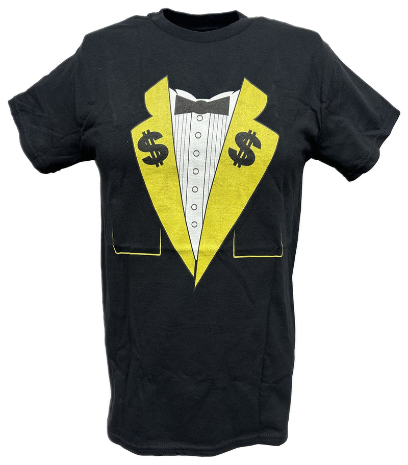 Load image into Gallery viewer, Million Dollar Man Ted Dibiase Mens Black Tuxedo T-shirt Sports Mem, Cards &amp; Fan Shop &gt; Fan Apparel &amp; Souvenirs &gt; Wrestling by WWE | Extreme Wrestling Shirts
