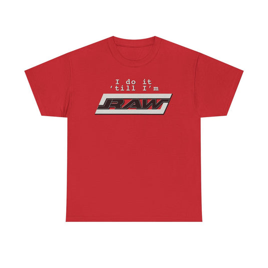 Monday Night Raw Do It WWF Red T-shirt by EWS | Extreme Wrestling Shirts