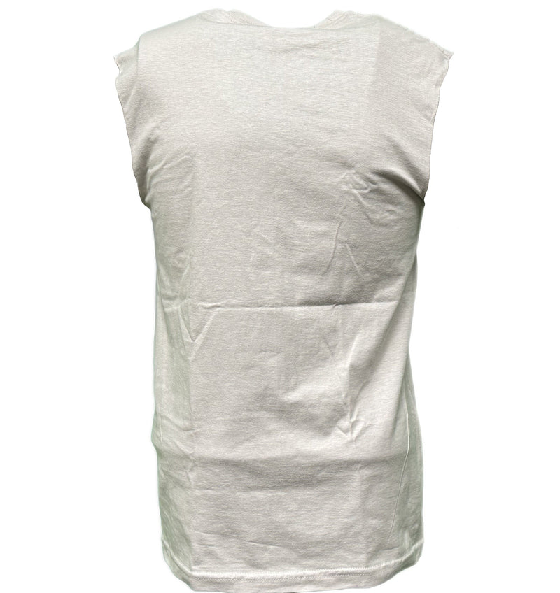 Load image into Gallery viewer, New World Order Wrestling Mens White Sleeveless T-Shirt by EWS | Extreme Wrestling Shirts
