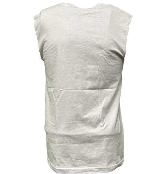 New World Order Wrestling Mens White Sleeveless T-Shirt by EWS | Extreme Wrestling Shirts