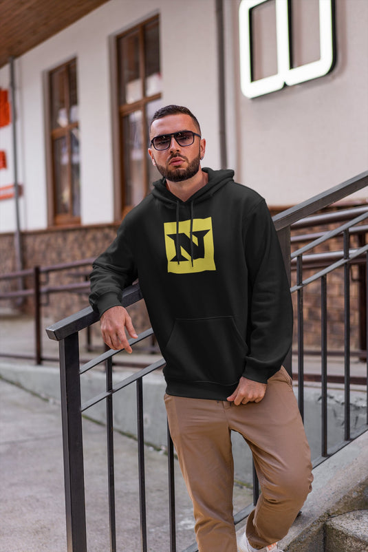 Nexus or Against Us Mens Black Hoody CM Punk Wade Barrett Daniel Bryan by EWS | Extreme Wrestling Shirts