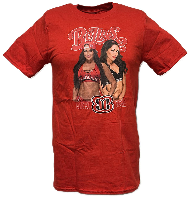 Load image into Gallery viewer, Nikki Brie Bella Twins 02 Youth Kids Red T-Shirt by EWS | Extreme Wrestling Shirts

