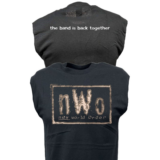 nWo New World Order Band is Back Together Sleeveless Muscle T-shirt by EWS | Extreme Wrestling Shirts