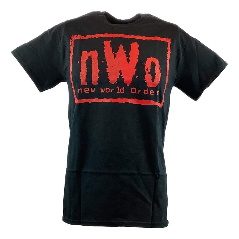 Load image into Gallery viewer, NWO New World Order Red Ink Adult Black T-Shirt Sports Mem, Cards &amp; Fan Shop &gt; Fan Apparel &amp; Souvenirs &gt; Wrestling by Costume Agent | Extreme Wrestling Shirts
