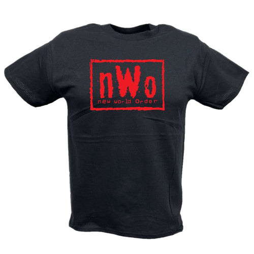 NWO New World Order Red Ink Kids Youth Black T-shirt by EWS | Extreme Wrestling Shirts
