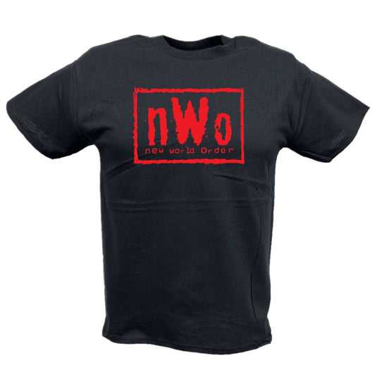 NWO New World Order Red Ink Kids Youth Black T-shirt by EWS | Extreme Wrestling Shirts