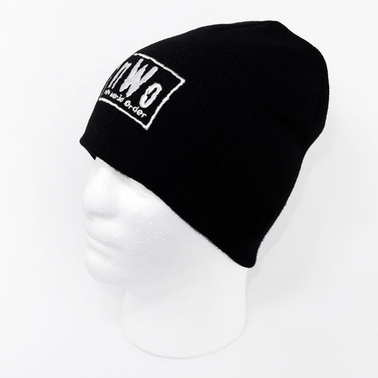 nWo New World Order White Logo WCW Beanie Cap Hat NEW Sports Mem, Cards & Fan Shop > Fan Apparel & Souvenirs > Wrestling by Hybrid Tees | Extreme Wrestling Shirts