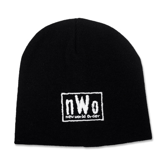 nWo New World Order White Logo WCW Beanie Cap Hat NEW Sports Mem, Cards & Fan Shop > Fan Apparel & Souvenirs > Wrestling by Hybrid Tees | Extreme Wrestling Shirts