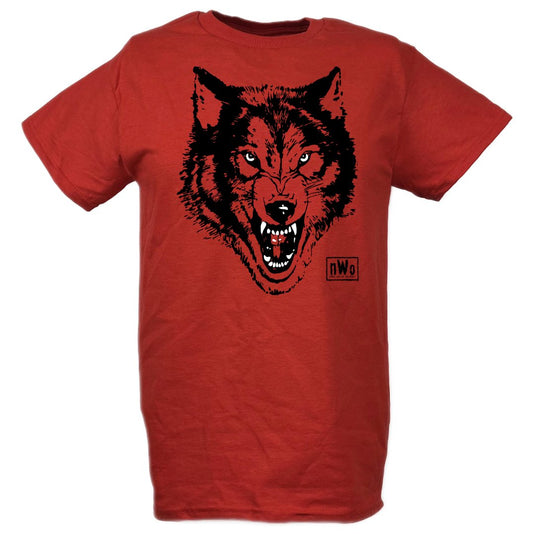 nWo Red Wolfpack New World Order Wolfpac Mens T-shirt Sports Mem, Cards & Fan Shop > Fan Apparel & Souvenirs > Wrestling by Hybrid Tees | Extreme Wrestling Shirts