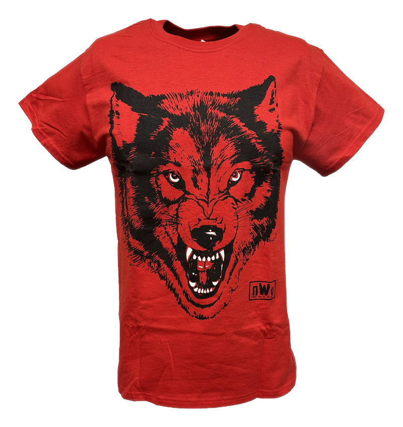 Load image into Gallery viewer, nWo Red Wolfpack New World Order Wolfpac Mens T-shirt Sports Mem, Cards &amp; Fan Shop &gt; Fan Apparel &amp; Souvenirs &gt; Wrestling by Hybrid Tees | Extreme Wrestling Shirts
