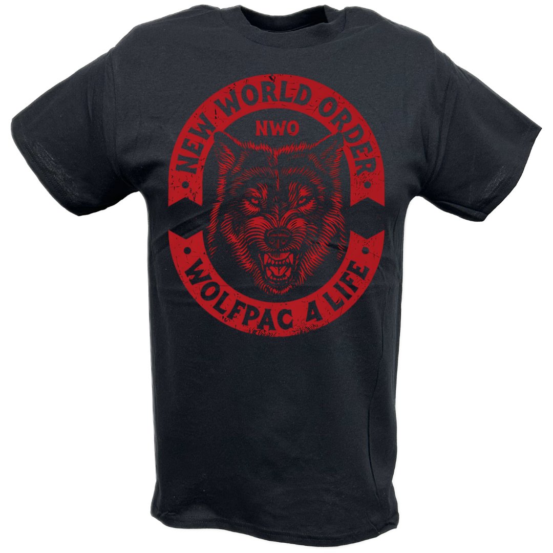 nWo Wolfpac 4 Life Red Logo New World Order T-shirt – Extreme Wrestling ...