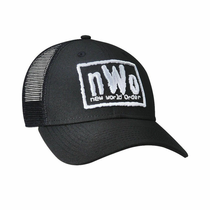 nWo World Order WWE New Trucker Hat Black One Size Clothing, Shoes & Accessories > Men > Men's Accessories > Hats by WWE | Extreme Wrestling Shirts