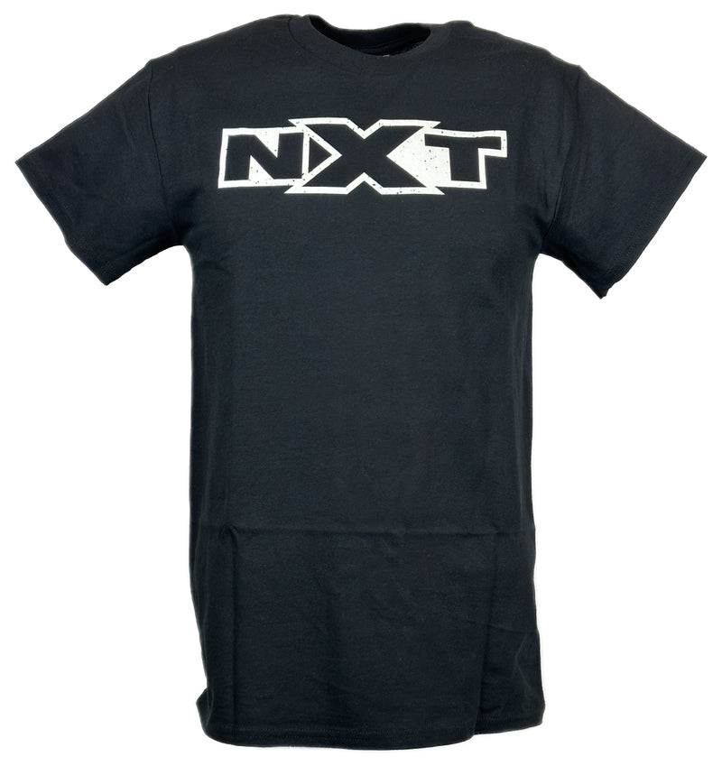 Load image into Gallery viewer, NXT Grey Logo WWE Mens Black T-shirt Sports Mem, Cards &amp; Fan Shop &gt; Fan Apparel &amp; Souvenirs &gt; Wrestling by WWE | Extreme Wrestling Shirts
