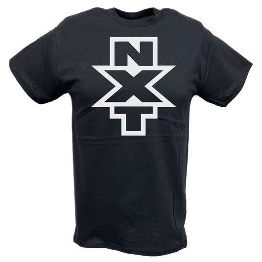NXT Vertical Fence Logo Mens Black T-shirt by EWS | Extreme Wrestling Shirts