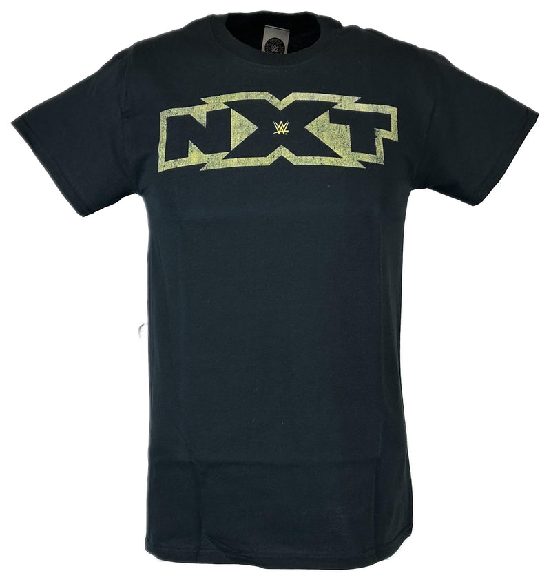 Load image into Gallery viewer, NXT Yellow Logo Mens Black T-shirt Sports Mem, Cards &amp; Fan Shop > Fan Apparel &amp; Souvenirs > Wrestling by EWS | Extreme Wrestling Shirts
