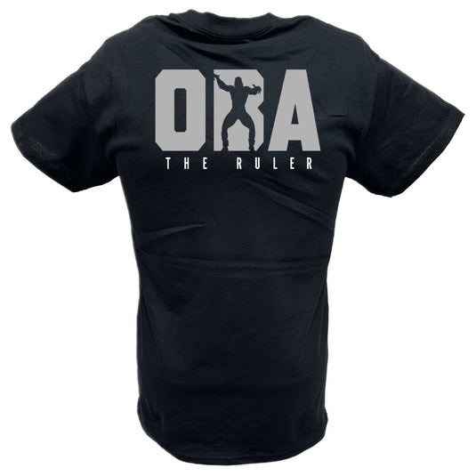 Oba Femi Run From The Ruler Black T-shirt by EWS | Extreme Wrestling Shirts