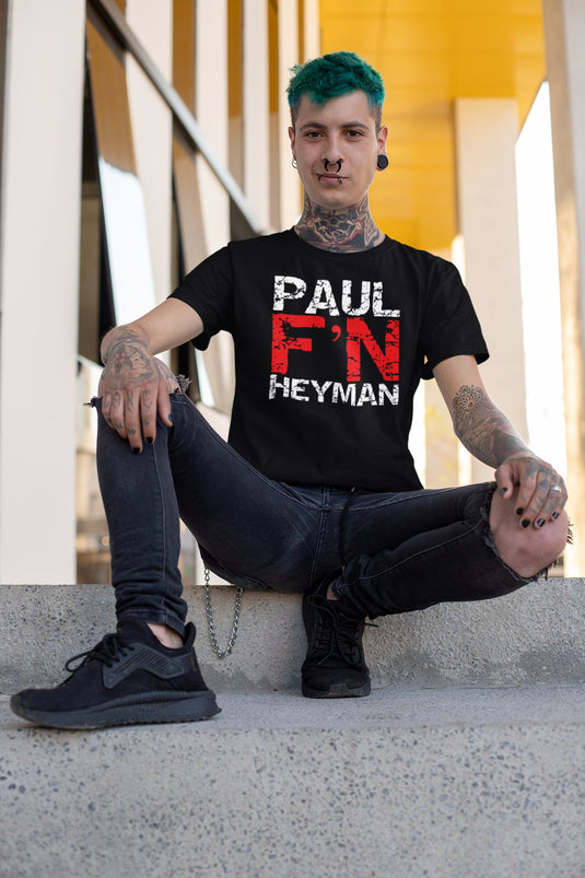 Paul FN Heyman ECW Extreme Championship Wrestling T-shirt by EWS | Extreme Wrestling Shirts