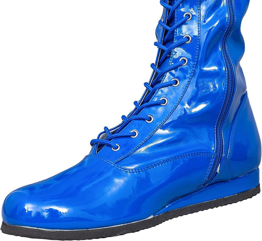 Pro Wrestling Lace-Up Costume Boots - Choice of Color by EWS | Extreme Wrestling Shirts