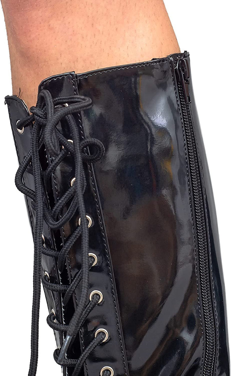 Load image into Gallery viewer, Pro Wrestling Lace-Up Costume Boots - Choice of Color by EWS | Extreme Wrestling Shirts
