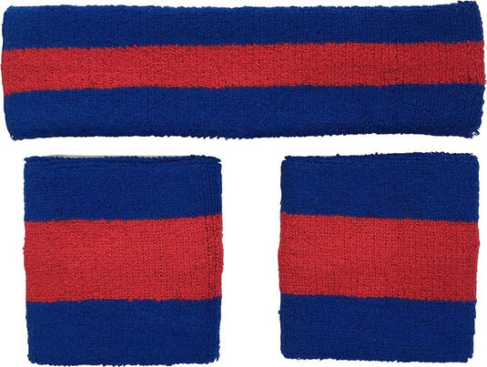 Professional Football Team Colors Headband Wristband Set by Plusshop | Extreme Wrestling Shirts