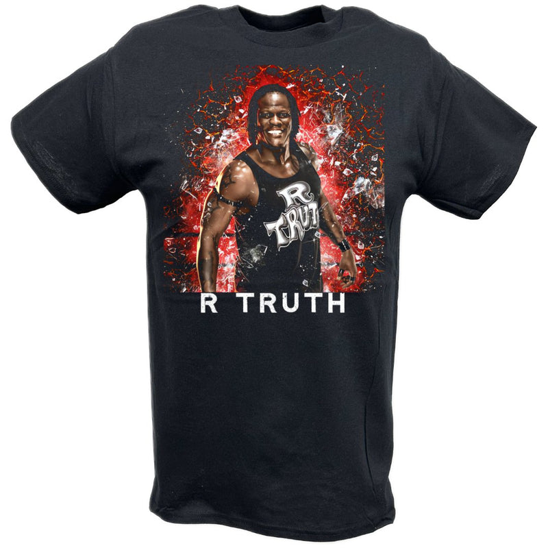 Load image into Gallery viewer, R Truth Signature Pose Black T-shirt by EWS | Extreme Wrestling Shirts
