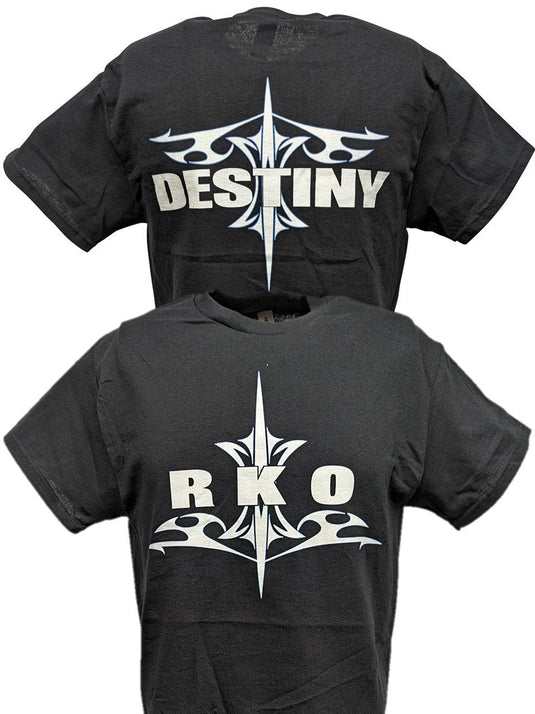 Randy Orton RKO Destiny WWE Mens Black T-shirt Sports Mem, Cards & Fan Shop > Fan Apparel & Souvenirs > Wrestling by Freeze | Extreme Wrestling Shirts