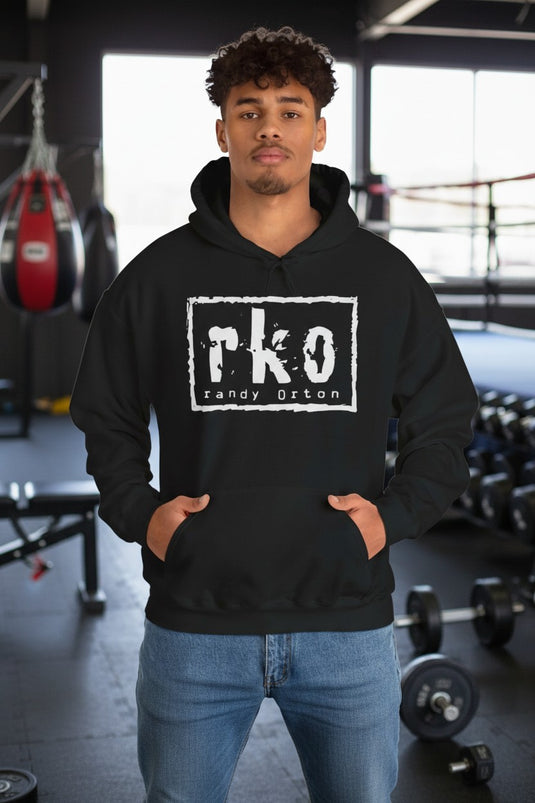 Randy Orton RKO Legend Killer Black Pullover Hoody Sweatshirt by EWS | Extreme Wrestling Shirts