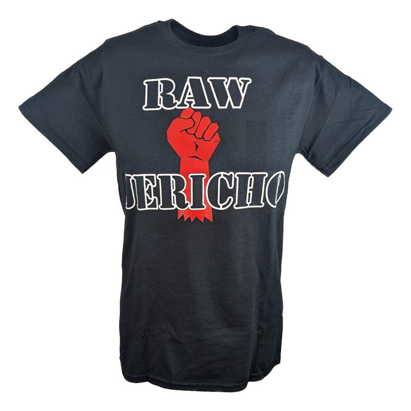 Load image into Gallery viewer, RAW IS Chris JERICHO Never Be The Same Again Mens Black T-shirt Sports Mem, Cards &amp; Fan Shop &gt; Fan Apparel &amp; Souvenirs &gt; Wrestling by EWS | Extreme Wrestling Shirts
