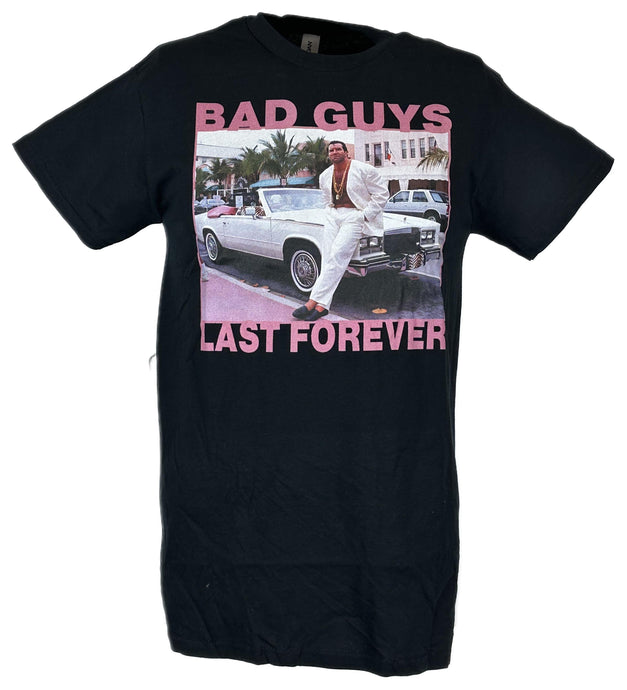 Razor Ramon Bad Guys Last Forever WWE Mens Black T-shirt by WWE | Extreme Wrestling Shirts