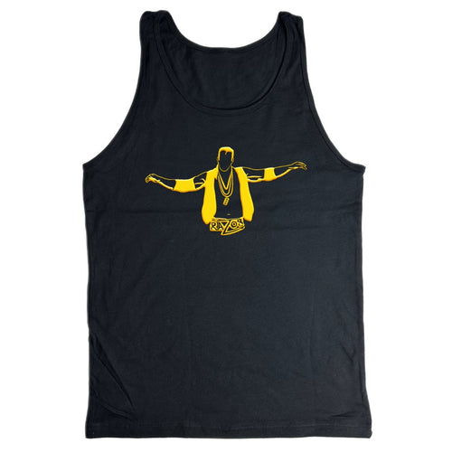 Razor Ramon Gold Swag Black Tank Top Shirt by EWS | Extreme Wrestling Shirts