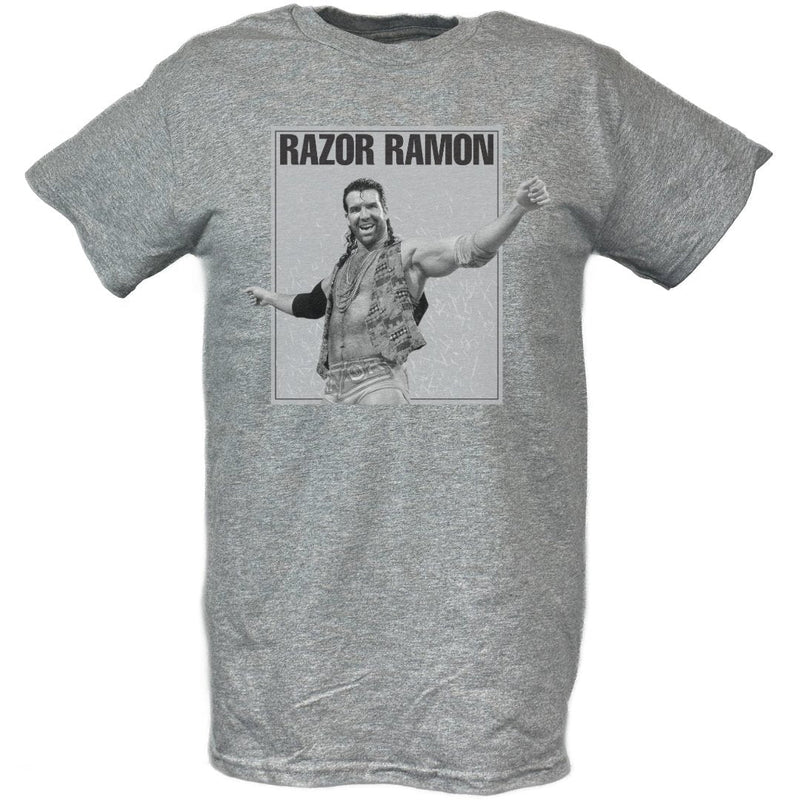 Load image into Gallery viewer, Razor Ramon Oozing Machismo WWE Mens T-shirt Sports Mem, Cards &amp; Fan Shop &gt; Fan Apparel &amp; Souvenirs &gt; Wrestling by WWE | Extreme Wrestling Shirts
