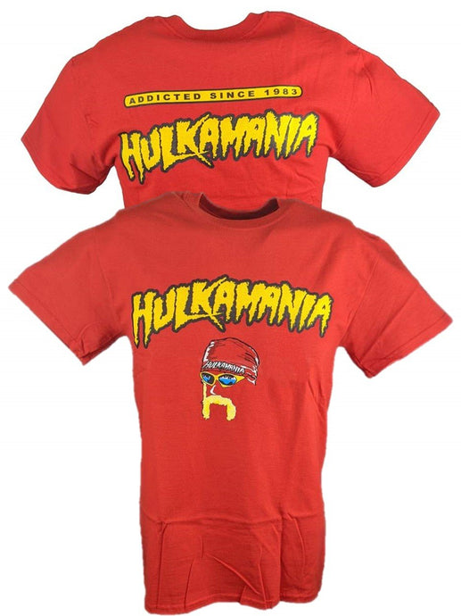 Red Hulk Hogan Addicted Since 1983 Mens T-shirt Sports Mem, Cards & Fan Shop > Fan Apparel & Souvenirs > Wrestling by Hybrid Tees | Extreme Wrestling Shirts