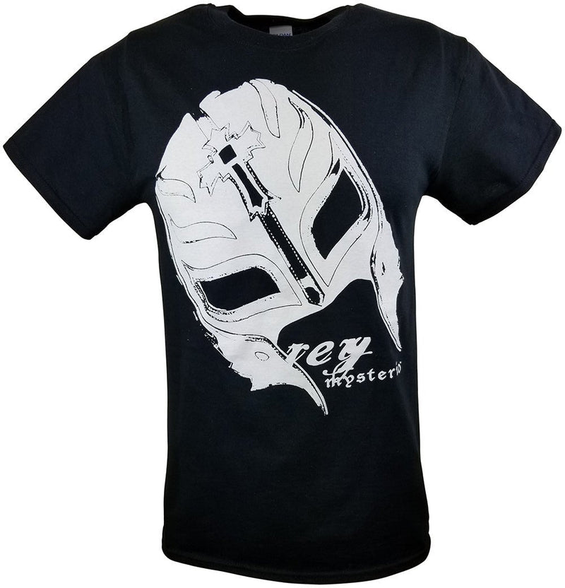 Load image into Gallery viewer, Rey Mysterio White Mask 619 Wrestling T-shirt New Sports Mem, Cards &amp; Fan Shop &gt; Fan Apparel &amp; Souvenirs &gt; Wrestling by Freeze | Extreme Wrestling Shirts
