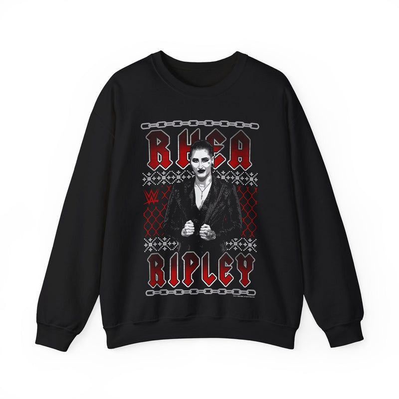 Load image into Gallery viewer, Rhea Ripley Christmas Sweater Sweatshirt by EWS | Extreme Wrestling Shirts
