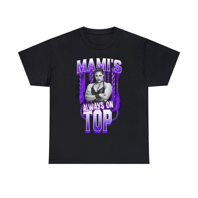 Rhea Ripley Mami Always on Top Black T-shirt by EWS | Extreme Wrestling Shirts