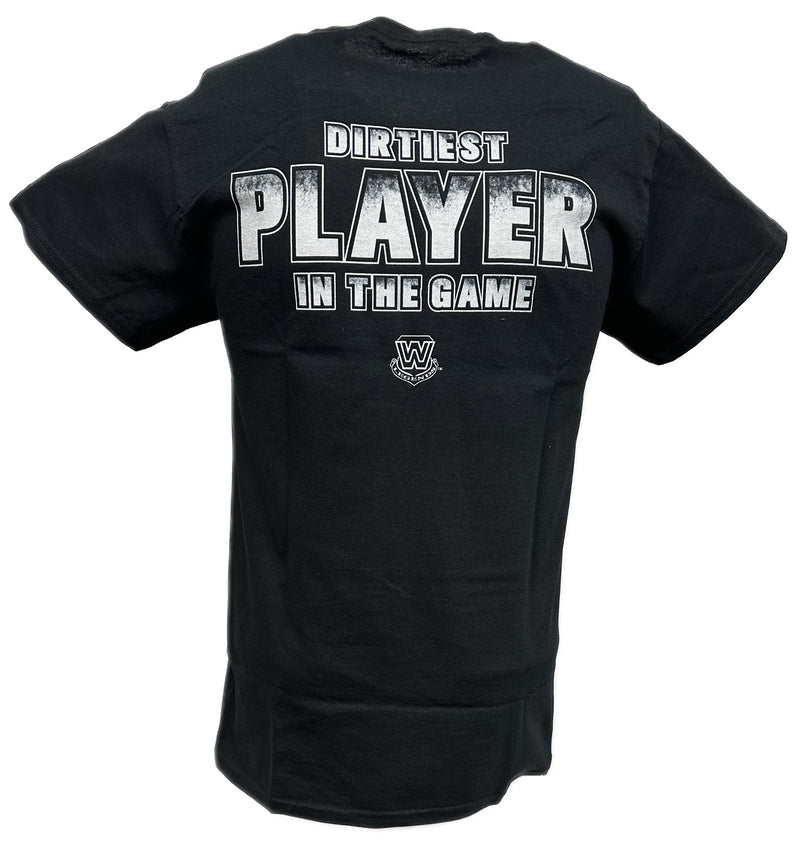 Load image into Gallery viewer, Ric Flair Dirtiest Player in The Game Mens Black T-shirt Sports Mem, Cards &amp; Fan Shop > Fan Apparel &amp; Souvenirs > Wrestling by EWS | Extreme Wrestling Shirts
