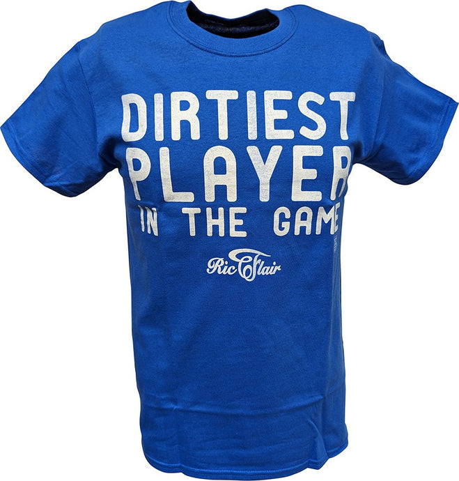 Ric Flair Dirtiest Player In The Game WWE Mens T-shirt Sports Mem, Cards & Fan Shop > Fan Apparel & Souvenirs > Wrestling by WWE | Extreme Wrestling Shirts