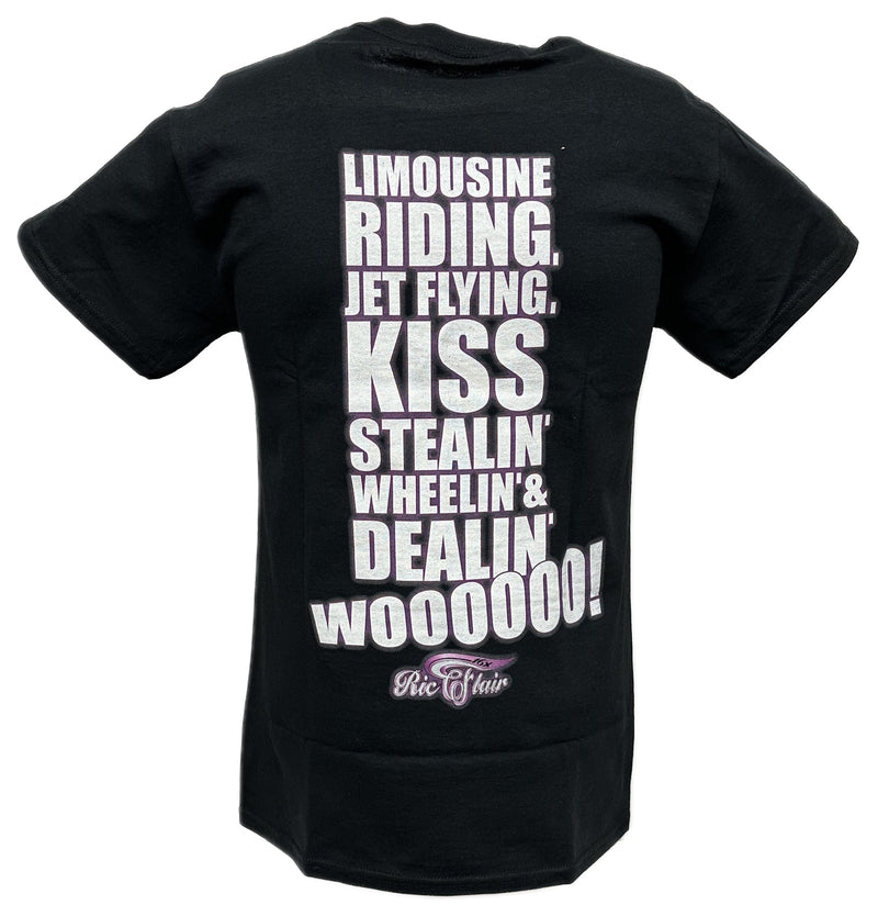 Load image into Gallery viewer, Ric Flair Walk That Aisle Woooo Mens Black T-shirt Sports Mem, Cards &amp; Fan Shop &gt; Fan Apparel &amp; Souvenirs &gt; Wrestling by EWS | Extreme Wrestling Shirts
