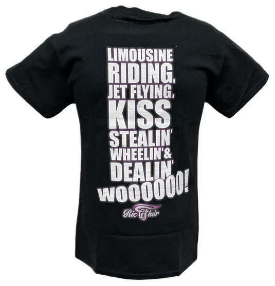 Ric Flair Walk That Aisle Woooo Mens Black T-shirt Sports Mem, Cards & Fan Shop > Fan Apparel & Souvenirs > Wrestling by EWS | Extreme Wrestling Shirts