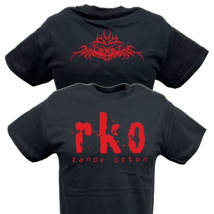 RKO Randy Orton Red Tattoo Mens Black T-shirt Sports Mem, Cards & Fan Shop > Fan Apparel & Souvenirs > Wrestling by EWS | Extreme Wrestling Shirts