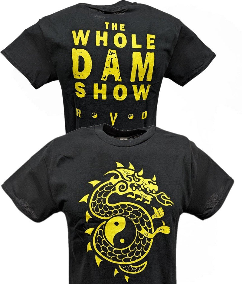 Load image into Gallery viewer, Rob Van Dam Whole Dam Show Dragon Mens T-shirt by EWS | Extreme Wrestling Shirts
