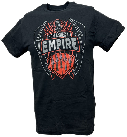 Roman Reigns From Ashes to Empire WWE Authentic Mens T-shirt by WWE | Extreme Wrestling Shirts