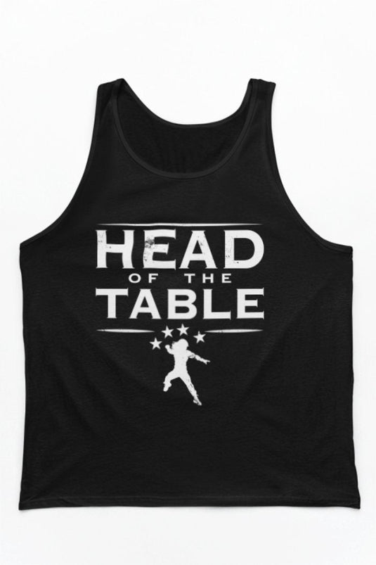 Roman Reigns Head of the Table Black Tank Top Shirt by EWS | Extreme Wrestling Shirts