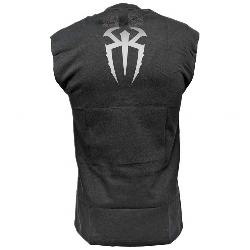 Load image into Gallery viewer, Roman Reigns Levels Above Black Sleeveless Muscle T-shirt by EWS | Extreme Wrestling Shirts
